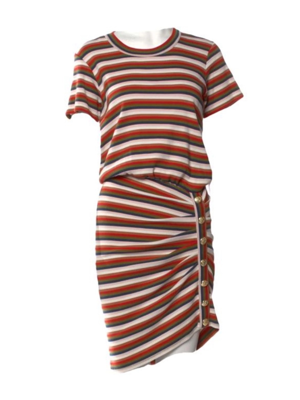 NWT Veronica Beard Multicolor Striped Dress